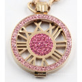 Hot Selling Fashion 316L Stainless Steel Locket Pendant Jewelry with Pave Stones